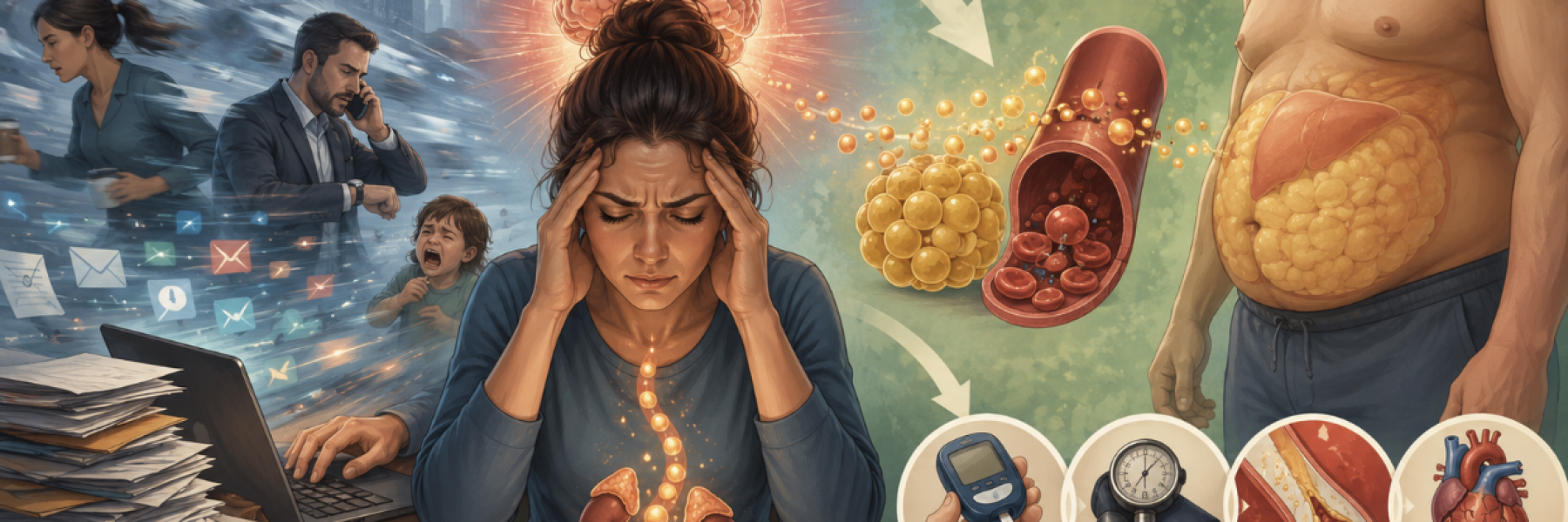 Overprikkeling/stress: een sterk onderschatte aanjager van obesitas, insulineresistentie en metabool syndroom