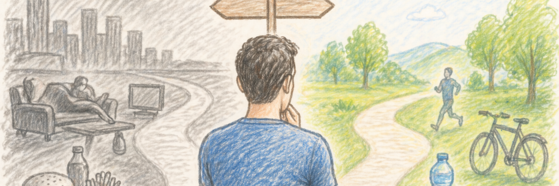 We willen wel gezonder zijn, maar waarom doen we het maar beperkt?