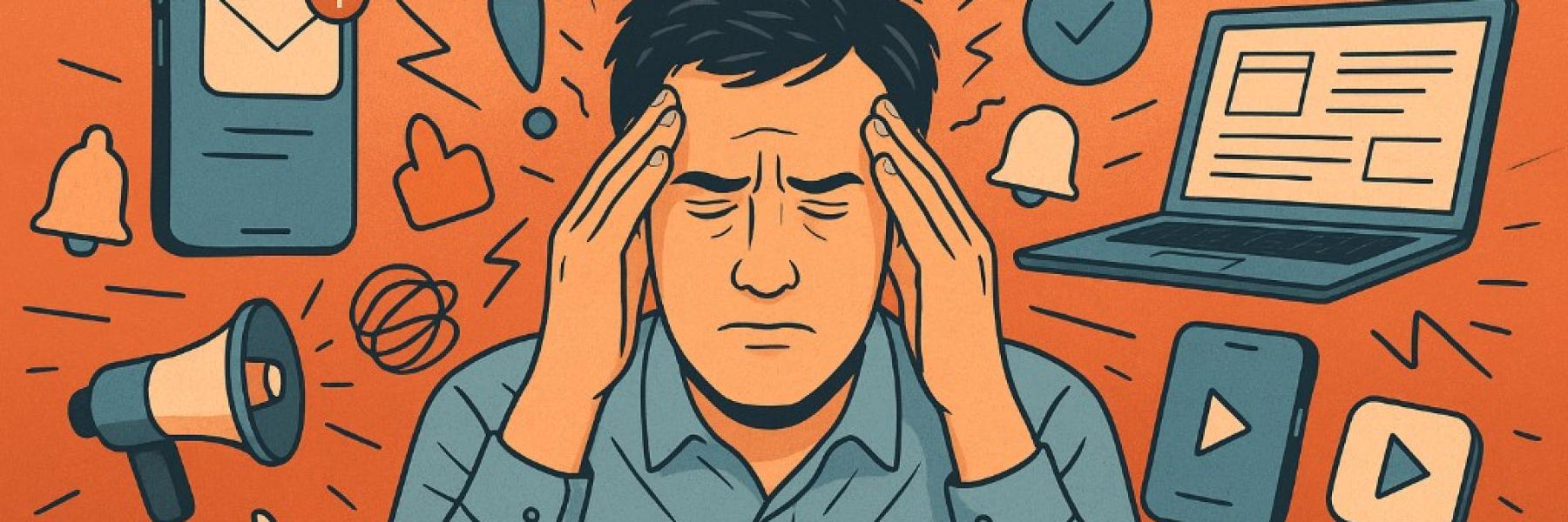 Hoe overprikkeling onze mentale veerkracht ondermijnt en verandering saboteert